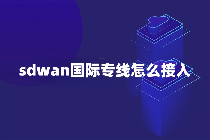 sd-wan国际专线