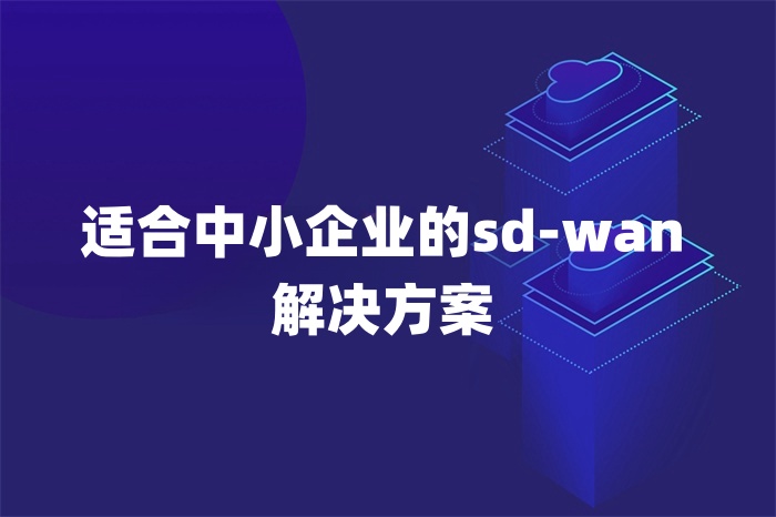适合中小企业的sd-wan解决方案