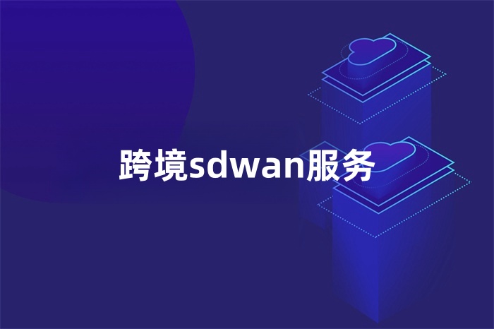 跨境sdwan服务