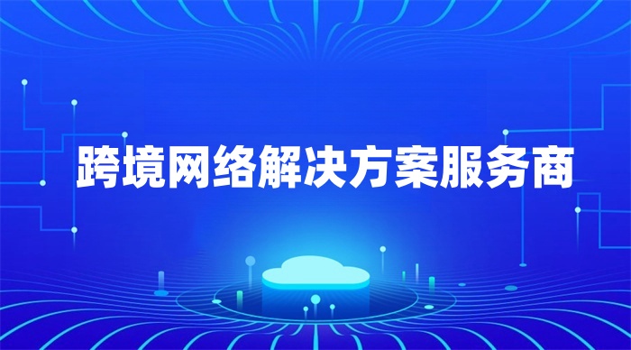跨境网络解决方案服务商