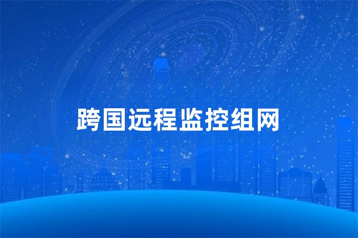 跨国远程监控组网